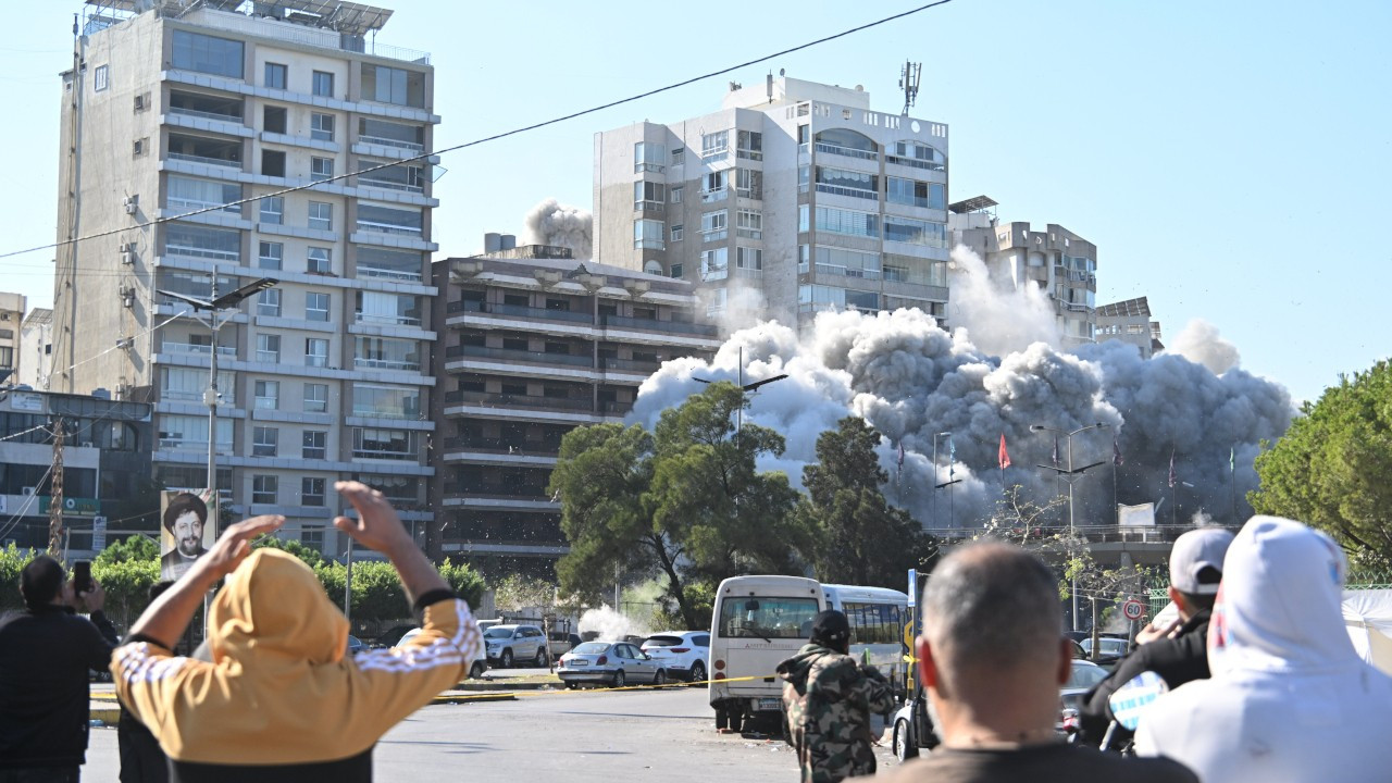 İsrail, Beyrut’a gün boyunca şiddetli hava saldırıları düzenledi